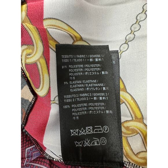 BALENCIAGA Floral & Logo Print Scarf Dress In Multicolor - Picture 3 of 7